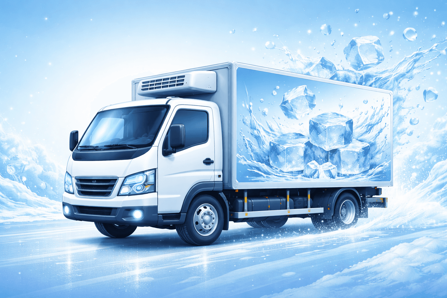 Armada pengiriman Crystal ONE